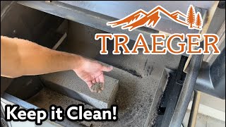 Traeger Smoker Grill Cleaning And Maintenance Process | Traeger Pro Series 22 575