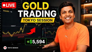 🔴 Gold Live Trading | Tokyo Session | Live