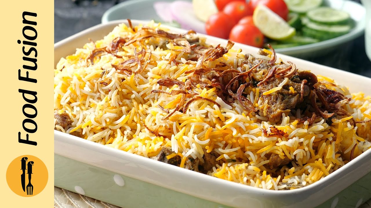 Sulemani Mutton Biryani Recipe By Food Fusion (Bakra Eid Special)