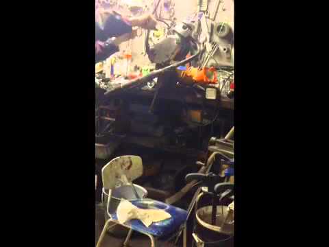 1966 Puch R50 engine first startup - YouTube