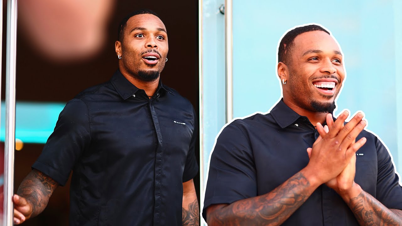 Christian Kirksey reacts to becoming our Walter Payton Man of the Year Nominee 🥹