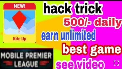 #Mpl #kitegamemod || how to hack kite up || Kite up game of mpl hack trick || By techno rajat