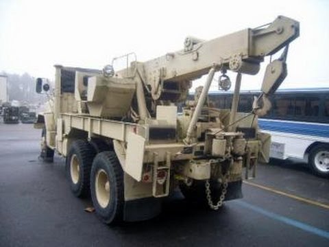 M936 5 Ton Wrecker Truck on GovLiquidation.com - YouTube