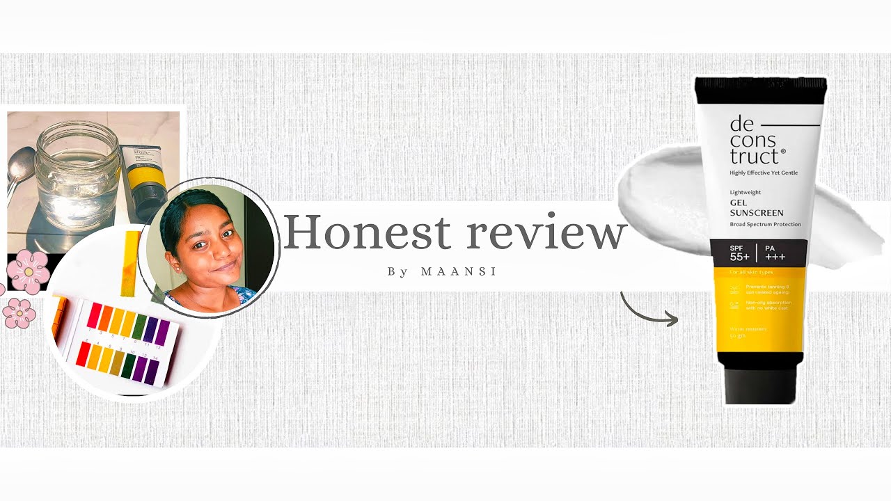🤔 "Live tests 🔥 DECONSTRUCT sunscreen ka asli sach "😯 || Maansi Vibes|| 