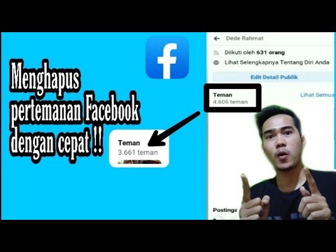 Video: Cara Membuang Rakan Dari Facebook