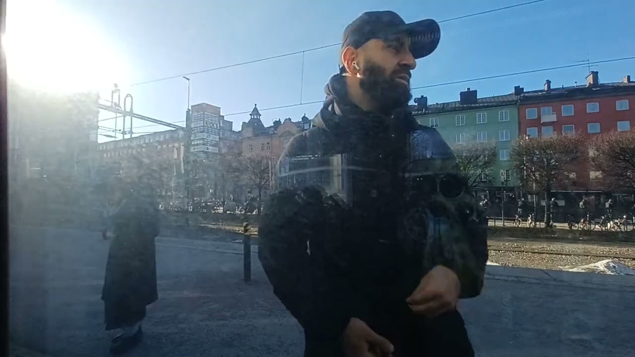 Pendeltåg Från Spånga Till Stockholm City 
