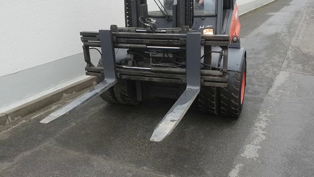 Zinkenverstellgerät mit Seitenschieber