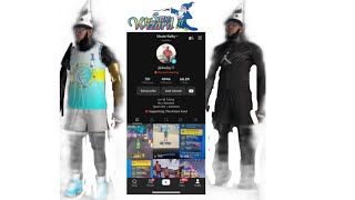 *NEW* NBA 2K22 WHITE WIZARD HAT FILE WITH OG JERSEY AND SPEEDY SHOE+ALL BLACK FIT W BLACK TATTOS