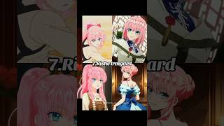 Top 7 pink hair girls 🥰 . #anime #animerecommendations