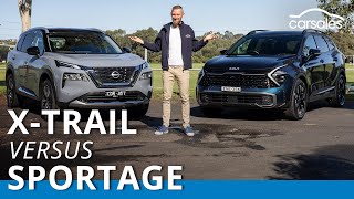 2023 Kia Sportage v Nissan XTRAIL Comparison | Classy new XTRAIL takes on our medium SUV champion