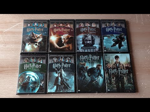 DVD Harry Potter 8 Film Collection Italian Edition Unboxing HD 