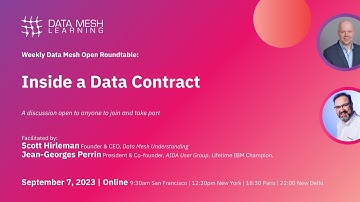 Inside a Data Contract - Data Mesh Roundtable
