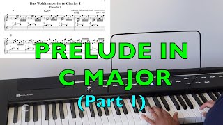 Chords explained in Bach's famous Prelude in C BWV 846