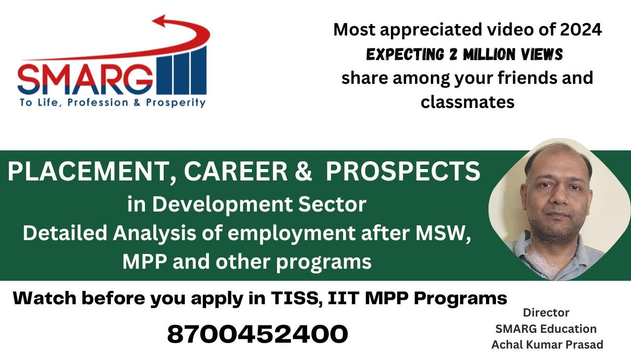 Placements in Social work, Development and Policy based Courses TISS 