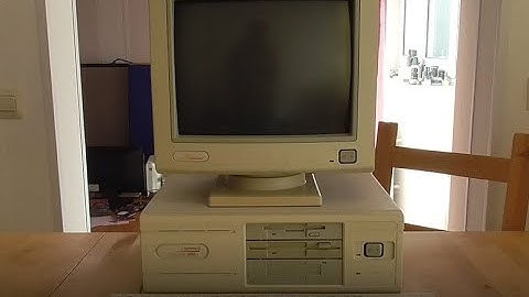 The Beautiful Compaq 386s Part 1 : Quick Repair and First Look