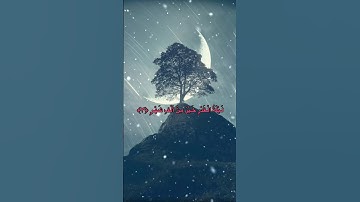 ليلة القدر سورة القدر surah Al-Qadr #سوره #quran #قرآن #الله