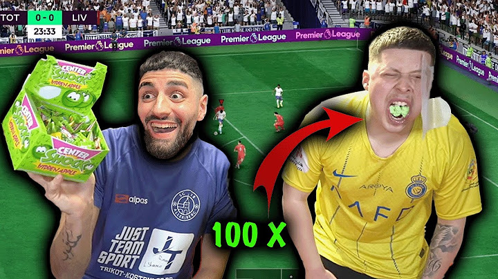 EA FC 24 MATCH endet IN EINER KATASTROPHE + 50 SOUR BONBONS ESSEN | Jordan & Semih