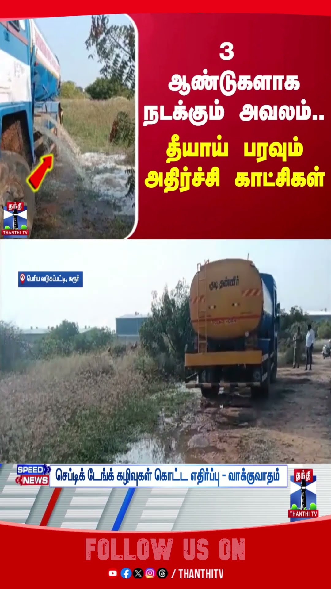 Karur || Water || Issue