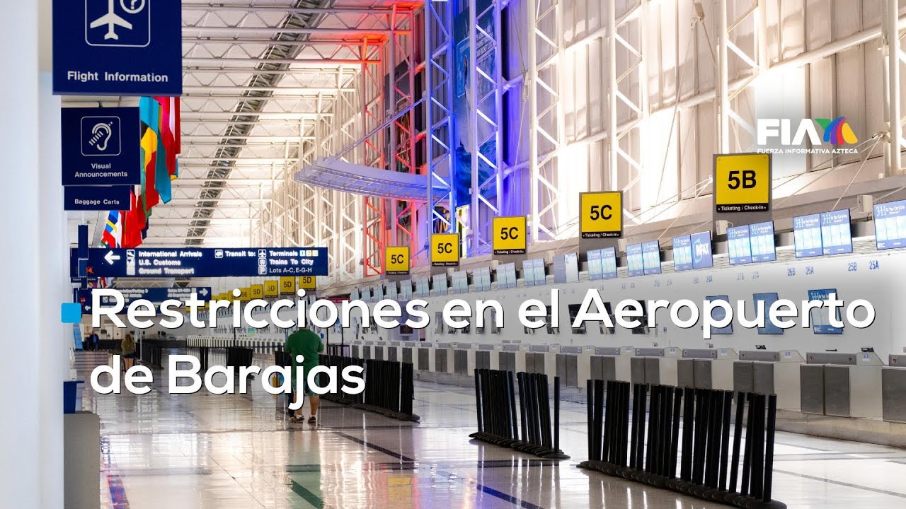 El aeropuerto Barajas, Madrid que se volvió refugio para personas sin hogar