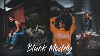 Black Moody Tone Effect || lightroom Mobile Tutorial presets screenshot 5