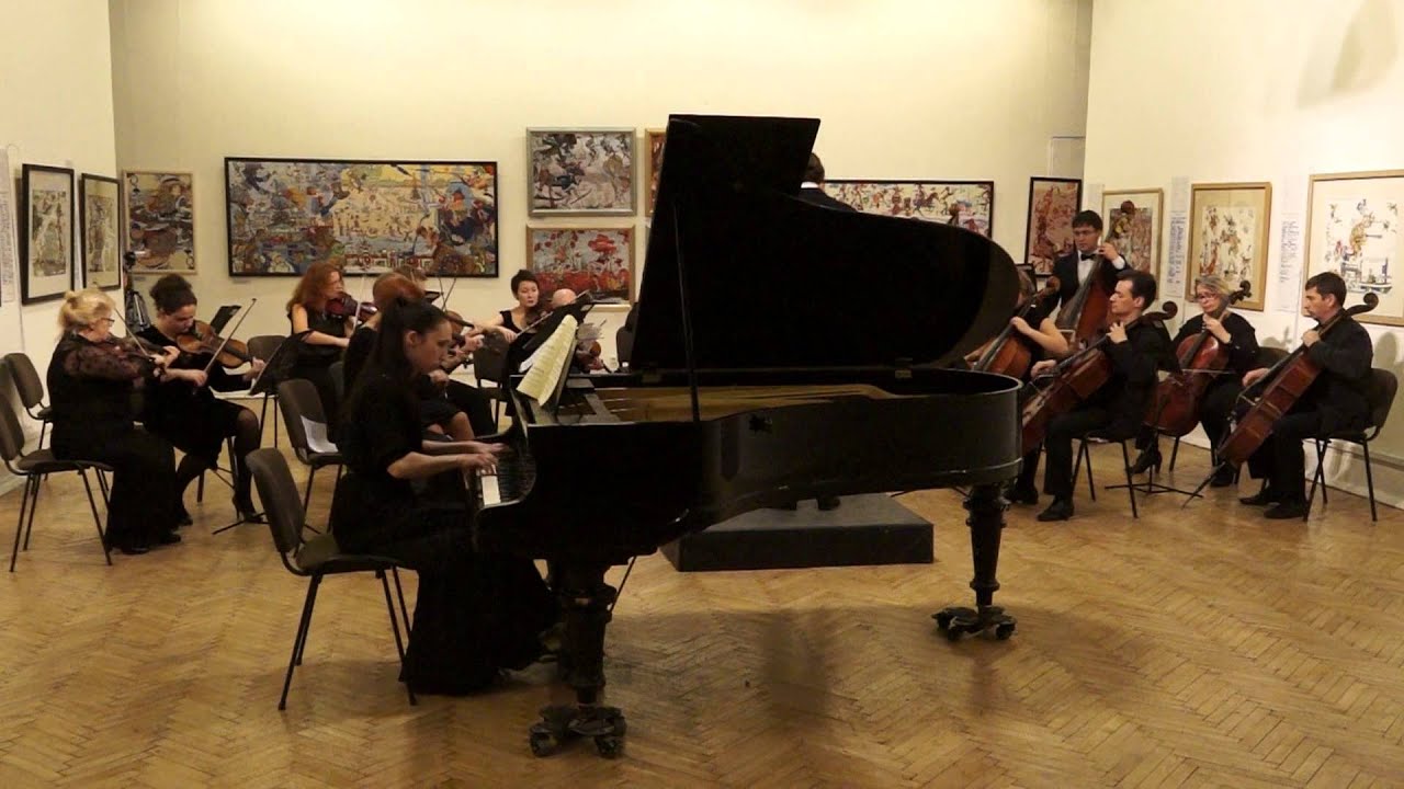 Бах. Концерт №5 для фортепиано с оркестром: II. Largo.