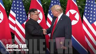Povestea summitului istoric Trump-Kim difuzată de Știrile TVR. Cel care analizează întâlnirea este unul dintre cei mai mari specialiști pe spațiul coreean. Se numește Grigore Scărlătoiu, vorbește flue