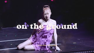 230611 BLACKPINK ROSÉ 로제 Solo Melbourne Day2 직캠 fancam - Gone   On the ground