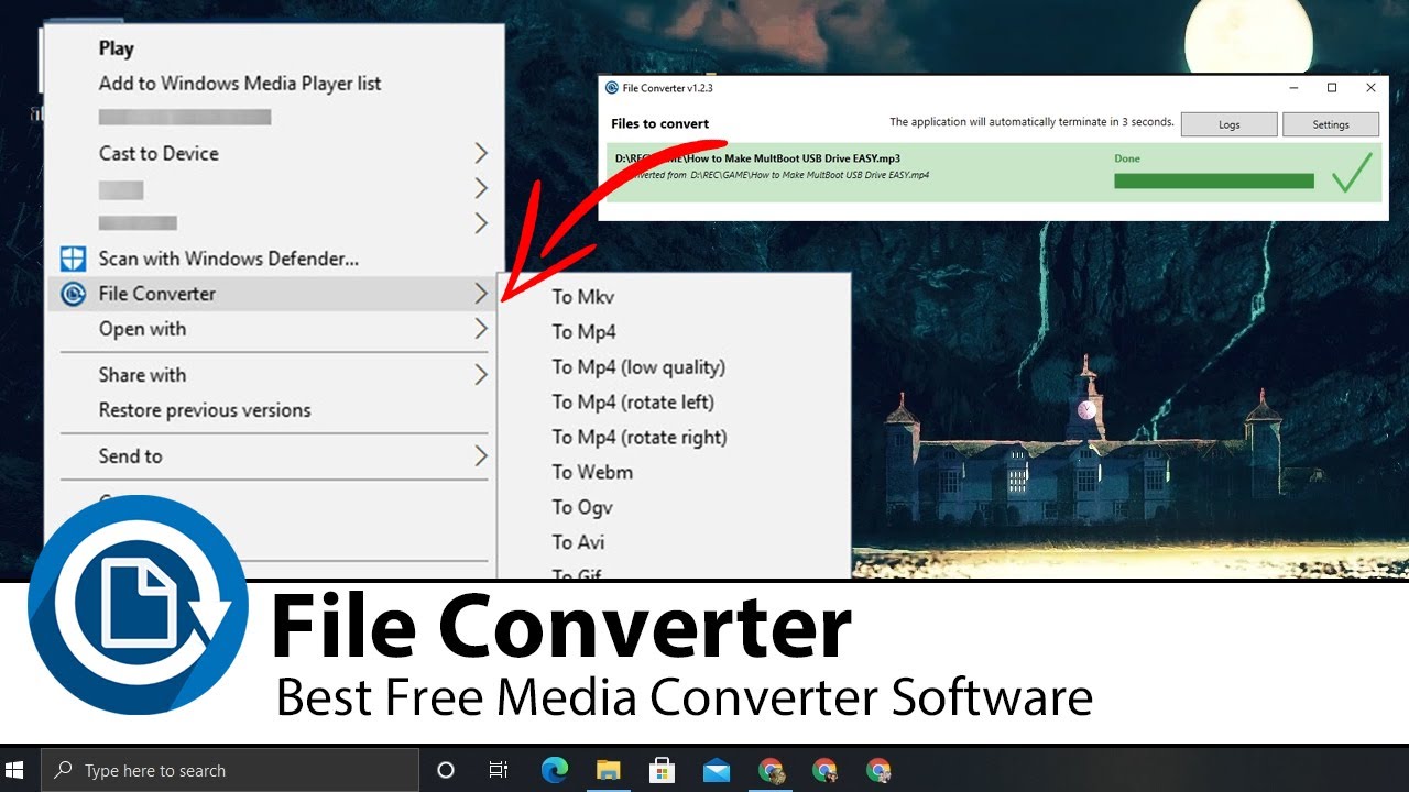 best free convert mp4 to dvd windows 10 d