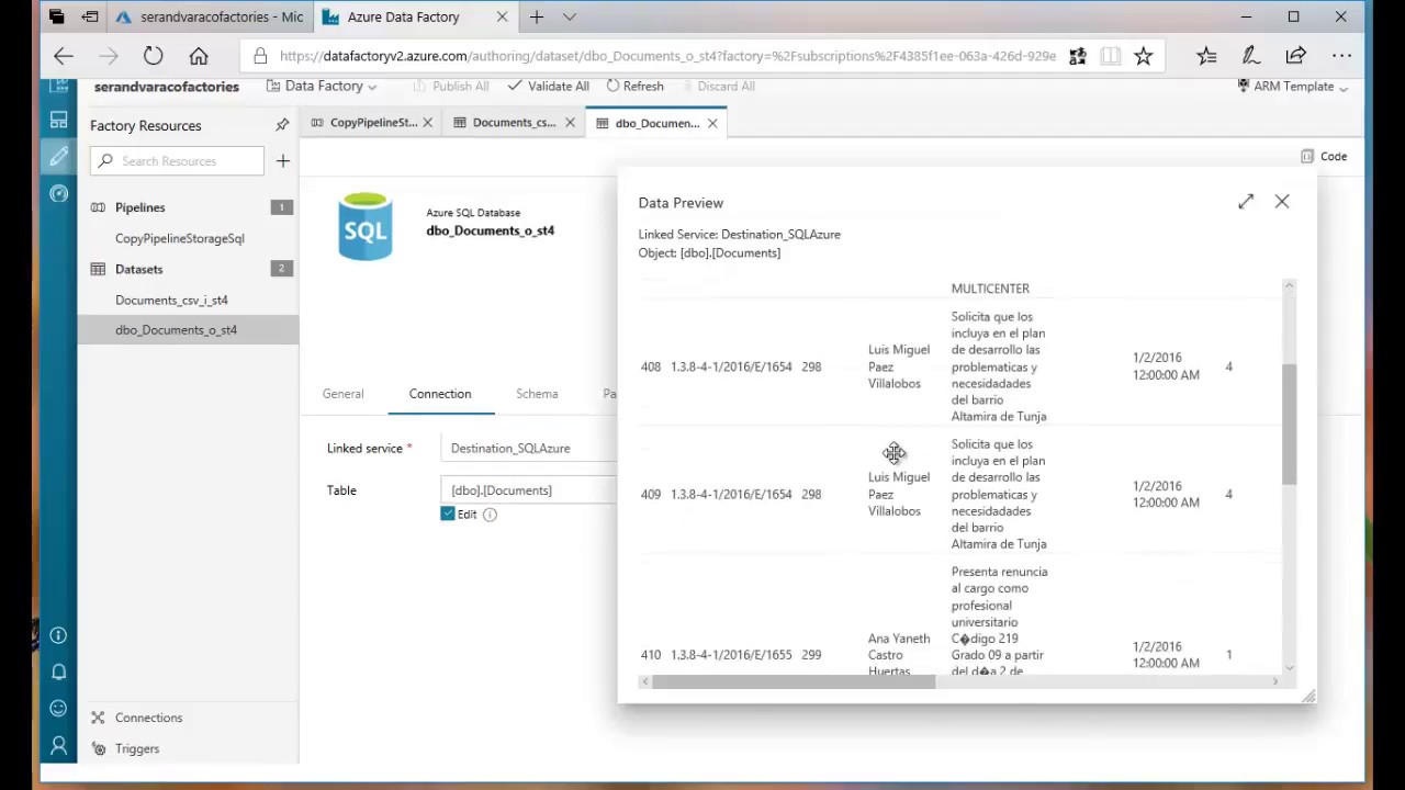 Overview Microsoft Azure Data Factory (2/3) - YouTube