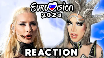 Raiven - Veronika (LIVE) | Slovenia 🇸🇮 | Reacting to Eurovision 2024