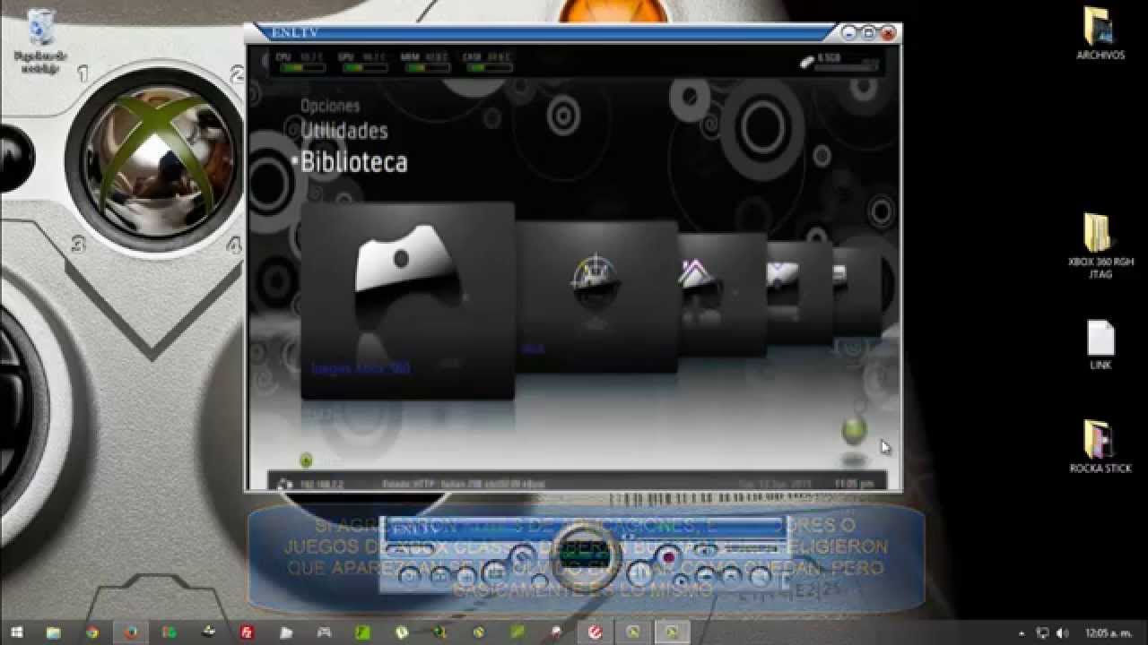 Configurar Freestyle 3 En Español Xbox 360 RGH Jtag Rabinal YouTube
