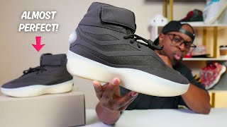 FEAR OF GOD X ADIDAS ATHLETICS II HIGH TOP BASKETBALL SHOES ON FEET + DETAILS/DESIGN + COMPARISON
