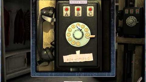Castle Chapter 5 Saunders House Telephone number mini game puzzle walkthrough