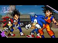 If Goku Sonic Had A Fight Against Shadow Vegeta OLD 
