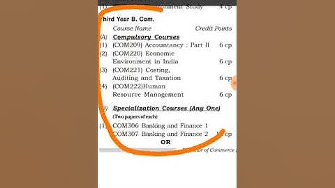 How to select subjects in FY SY and TY BCOM , fees structure online & cash best option MCOM and MBA