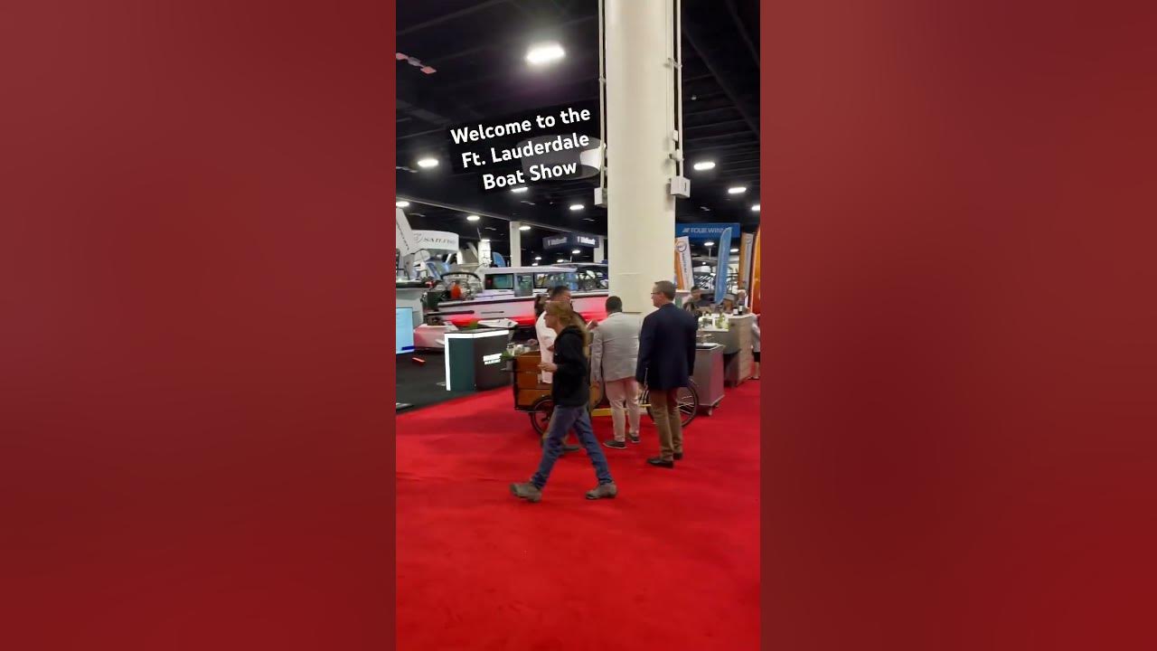Ft. Lauderdale Boat Show exhibitor YouTube