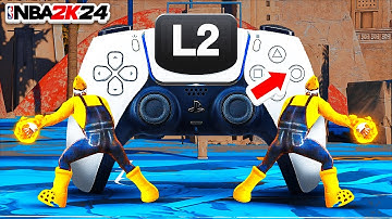 *NEW* L2 CANCEL DRIBBLE TUTORIAL w/ HANDCAM in NBA 2K24 | BEST DRIBBLE MOVES FOR EVERY BUILD 2K24