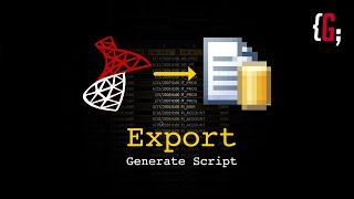 Exportar una base de datos en SQL server