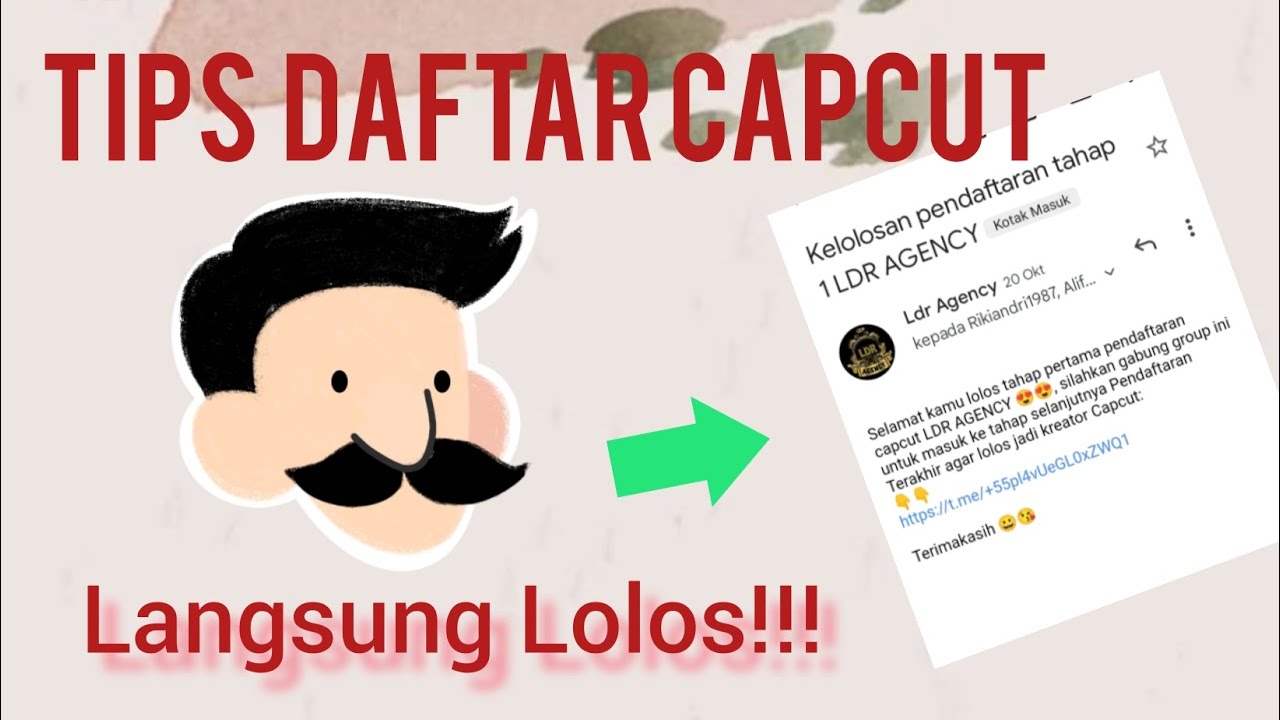 TIPS DAFTAR CREATOR CAPCUT, AUTO LANGSUNG LOLOS!! 