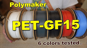 Is Polymaker PET-GF15 the Ultimate Budget Technical Filament?