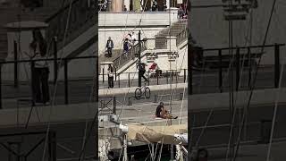 Check out this guy in Nice #nice #nicefrance #bike #travel #skills