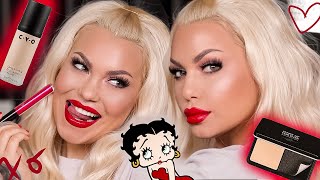 Halloween, Wedding Makeup & Betty Boop ~ GRWM ~ Red Lip Soft Eyes Makeup Tutorial | Bailey Sarian screenshot 5