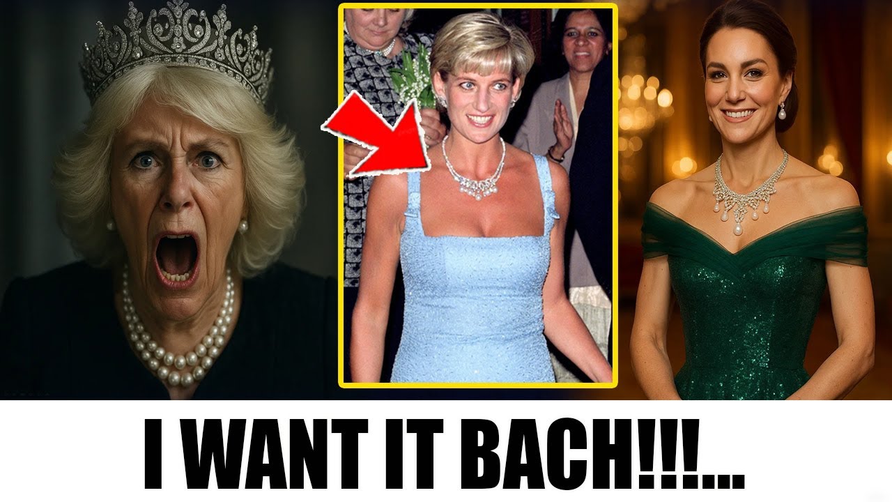 Queen Camilla GOES NUTS After Catherine CAUGHT Wearing Diana's Most  Treasured Heirloom - YouTube