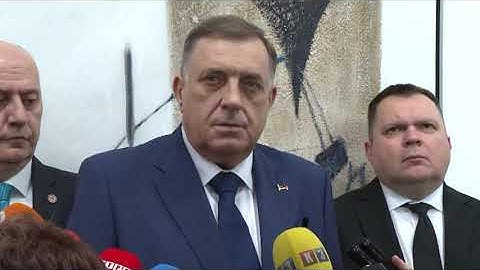 POLICIJA OTKRIVA: Evo da li je ugrožena Dodikova bezbjednost