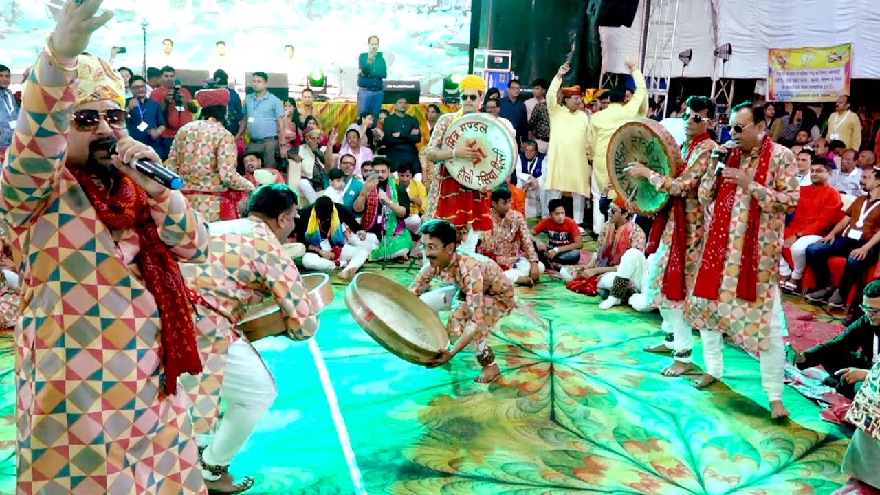 दिल्ली के दिलवाले मित्र मंडल होली रसियों का जबरदस्त Holi Chang Dhamal // Oswal Holi Mochhav 2023