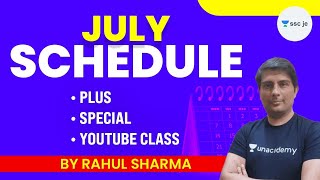 JULY SCHEDULE for Plus, Special, YouTube Class | by Rahul Sharma