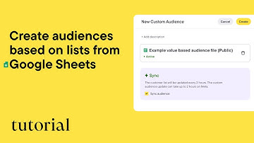 Create custom audiences for Meta ads with auto-updates from Google Sheets
