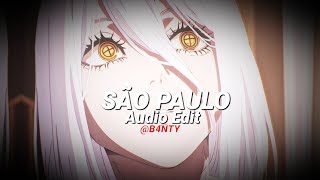 São paulo - | [audio edit] |