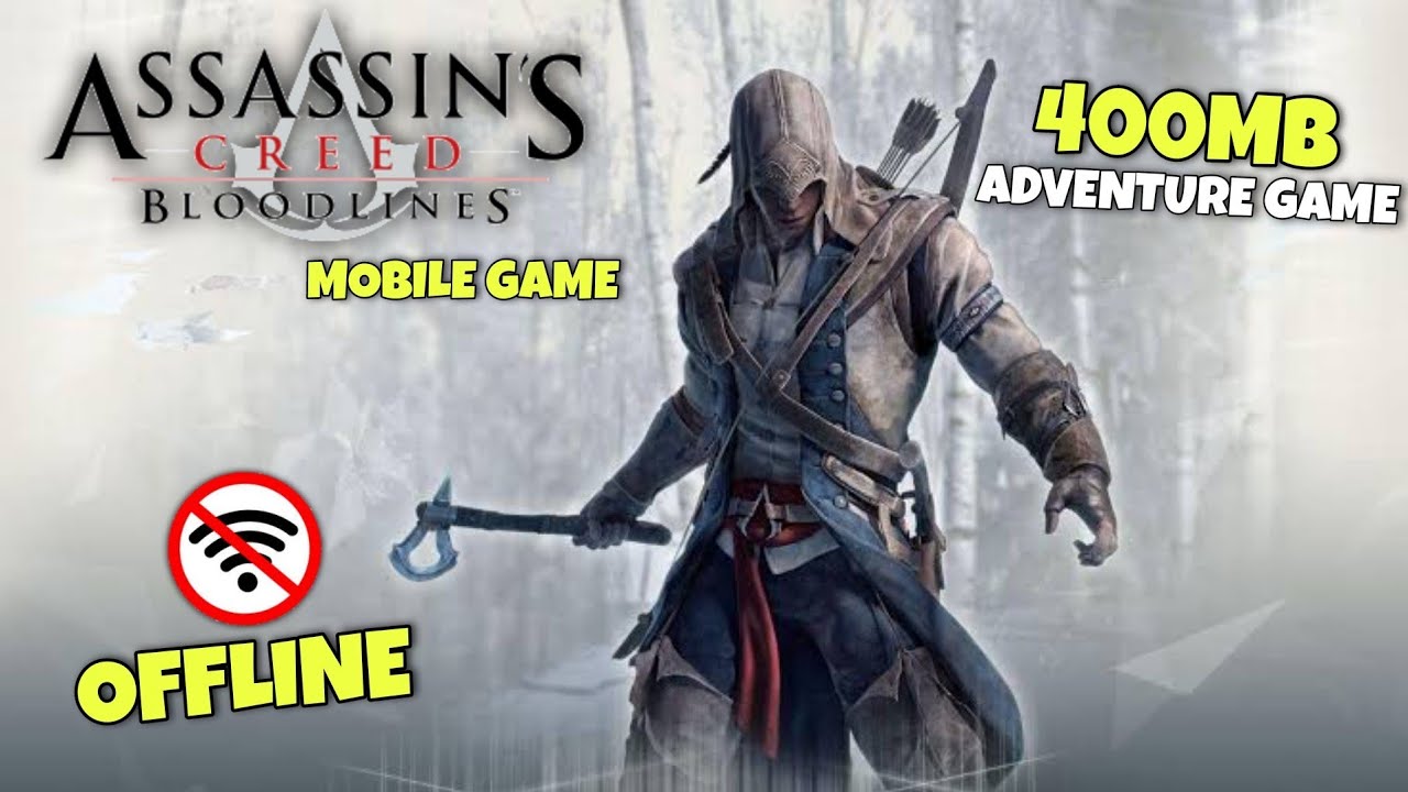 Assasins Creed Bloodlines Mobile Gameplay, 400Mb, Offline