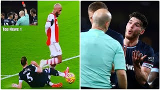 West Ham penalty and Coufal redcard worst decision of the season? (Arsenal 2 West Ham 0)